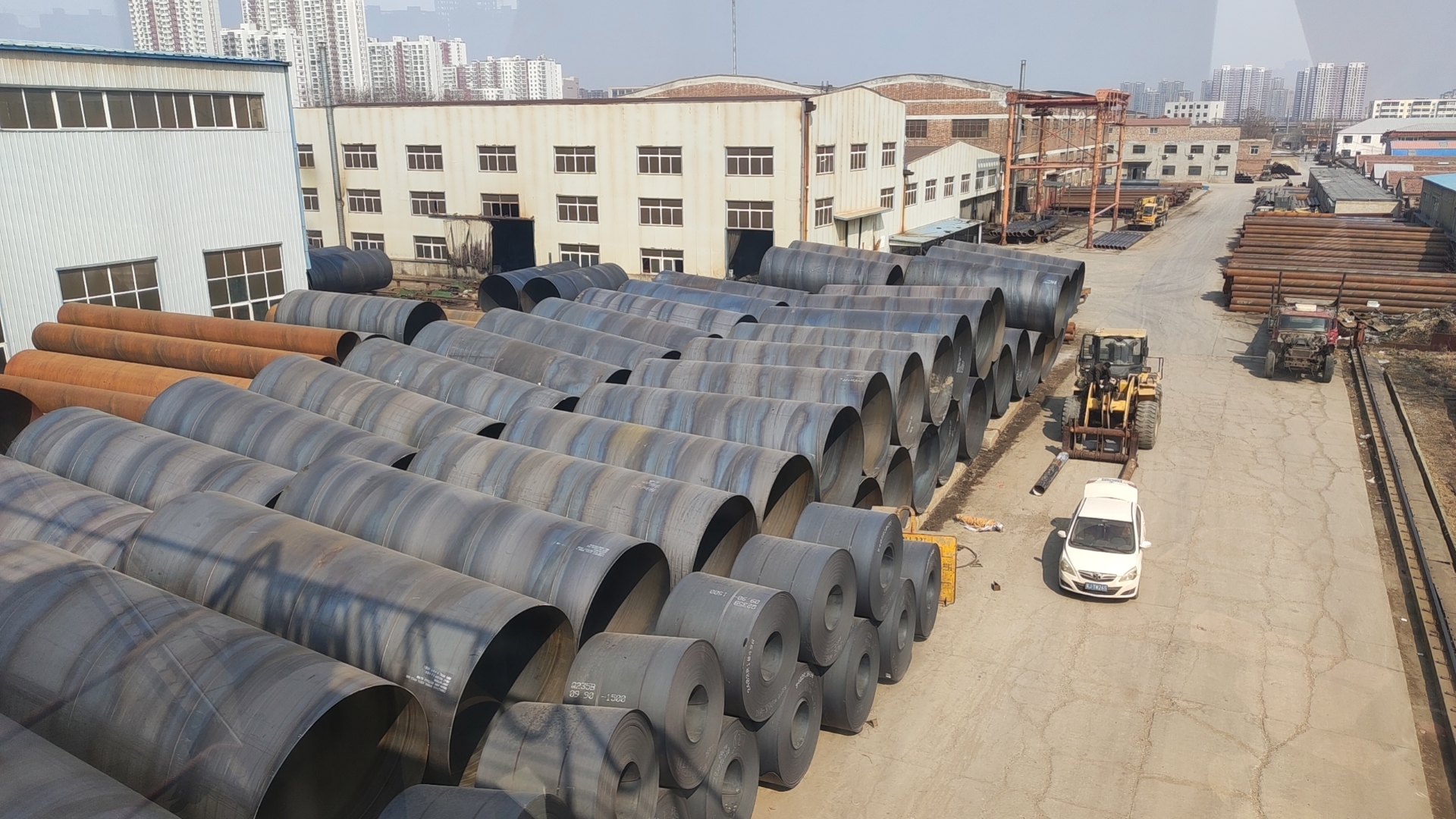 large diameter spiral steel pipe