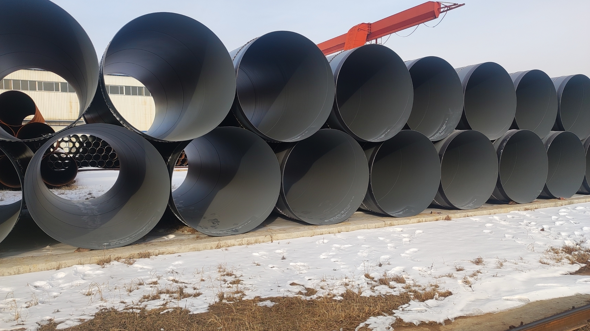 large diameter spiral steel pipe