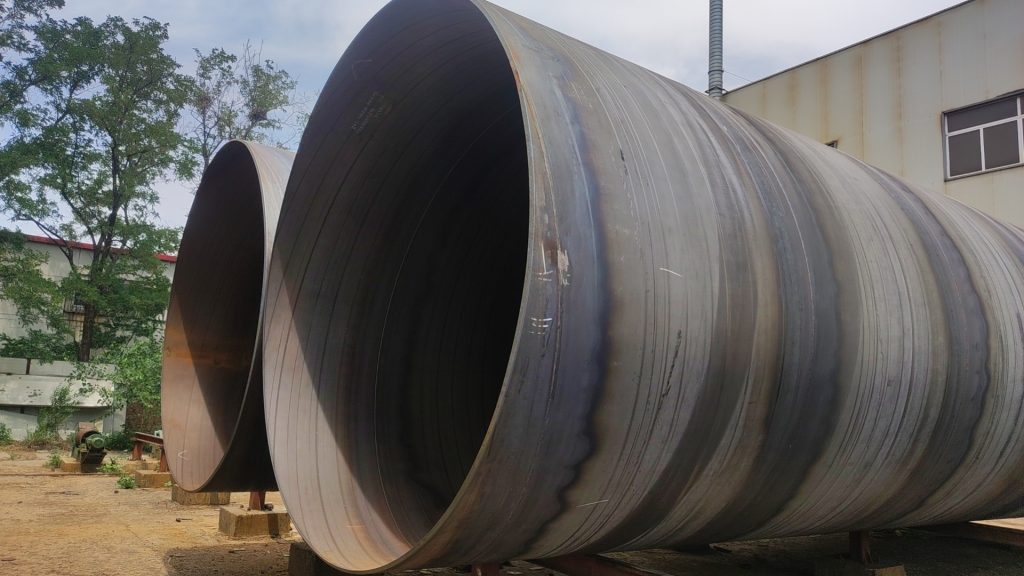 large-diameter welded pipe